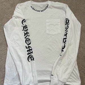 Chrome heart long sleeve t shirt